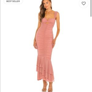 Michael Costello Hilary Gown. Worn once. Perfect condition.